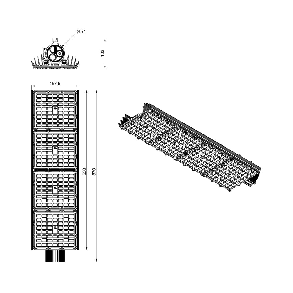 Магистраль v2.0 Мультилинза 200 Экстра 3000К 135×55°