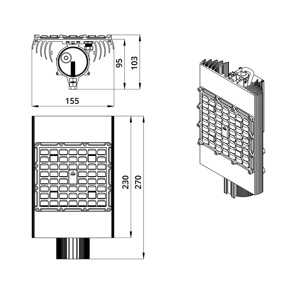 Магистраль v2.0 Мультилинза 60 5000К 135×55°