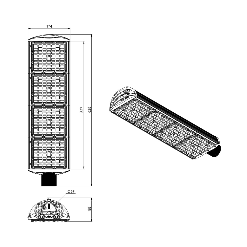 Магистраль v3.0 Мультилинза 200 Экстра 5000К 135×55°