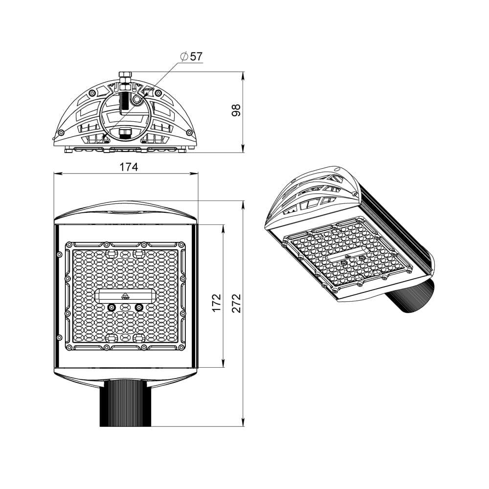 Магистраль v3.0 Мультилинза 60 Эко 4000К 155×70°