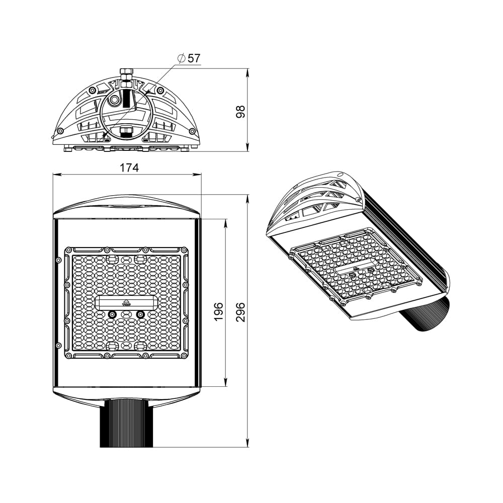 Магистраль v3.0 Мультилинза 80 Эко 5000К 155×70°