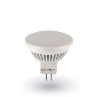 Лампа светодиодная GU5,3 5,5W 220V Тепло-Белый Матовая
