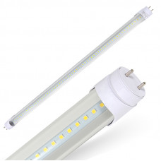 Лампа светодиодная нейтральный свет 4200 К 600 мм, T8, G13. Kreonix. Прозрачная колба
